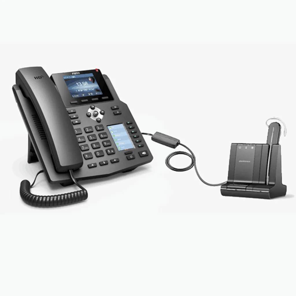 Оригинальный настольный телефон Fanvil X4S IP HD голос с интеллектуальным DSS ключом