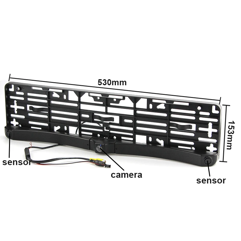 4 3 ''автомобильный монитор 2 4G беспроводной CCD HD автомобильная парковочная