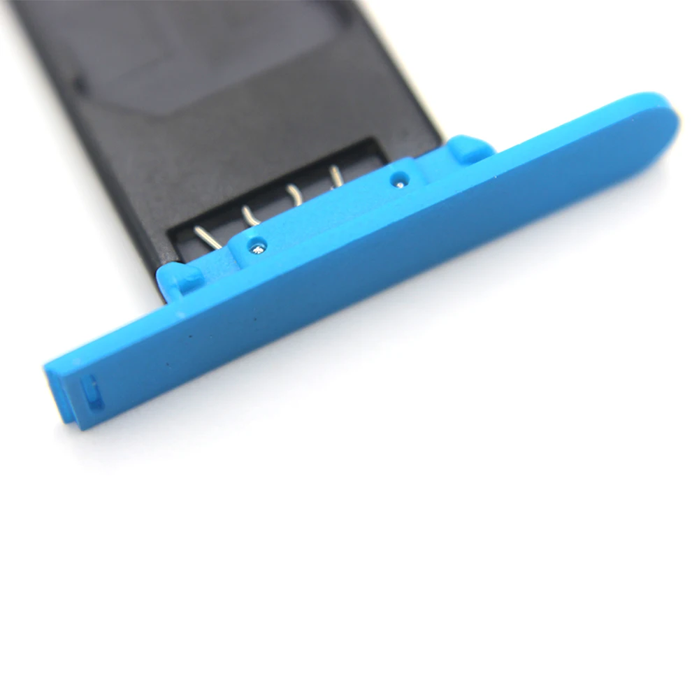 Черный/синий поднос для Nokia Lumia 800 держатель Sim карты разъем гнезда ремонтная