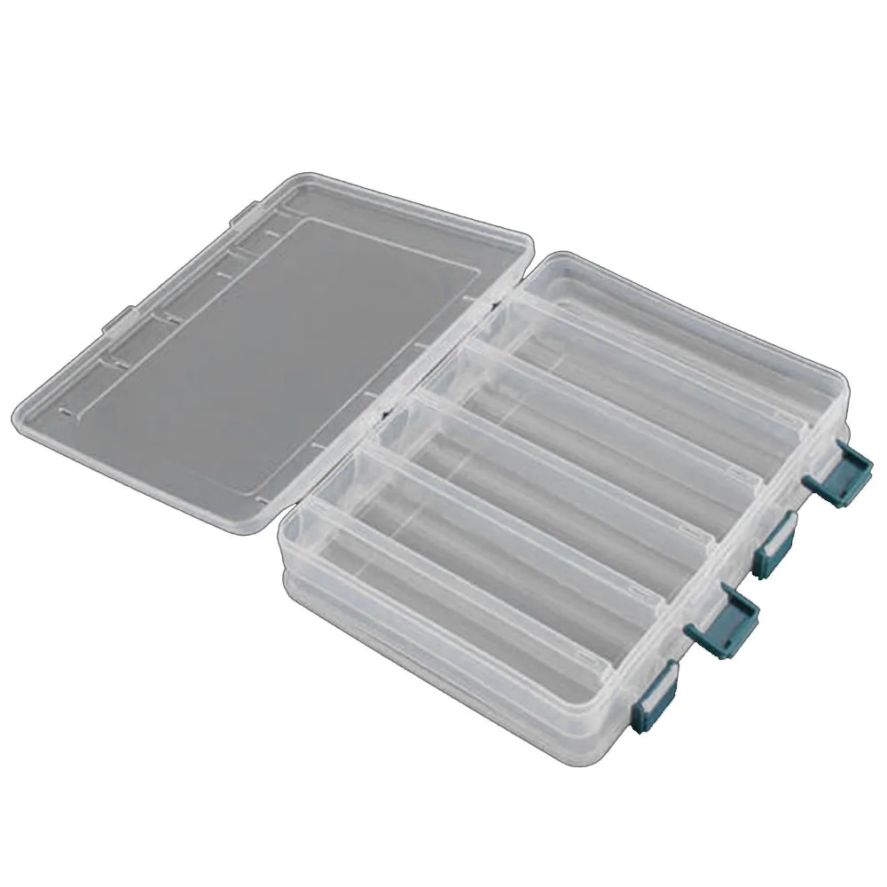 Двухсторонняя рыболовная приманка с 12 отсеками рыболовные снасти крючки