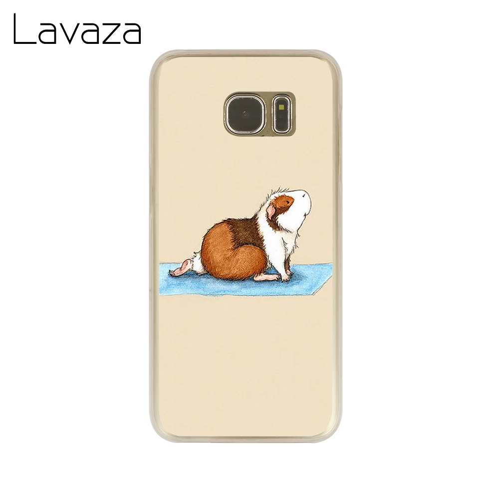 Lavaza Йога морские свинки арт чехол для телефона samsung Galaxy J7 J6 J5 J3 J1 J2 2018 2017 2016 2015 US EU