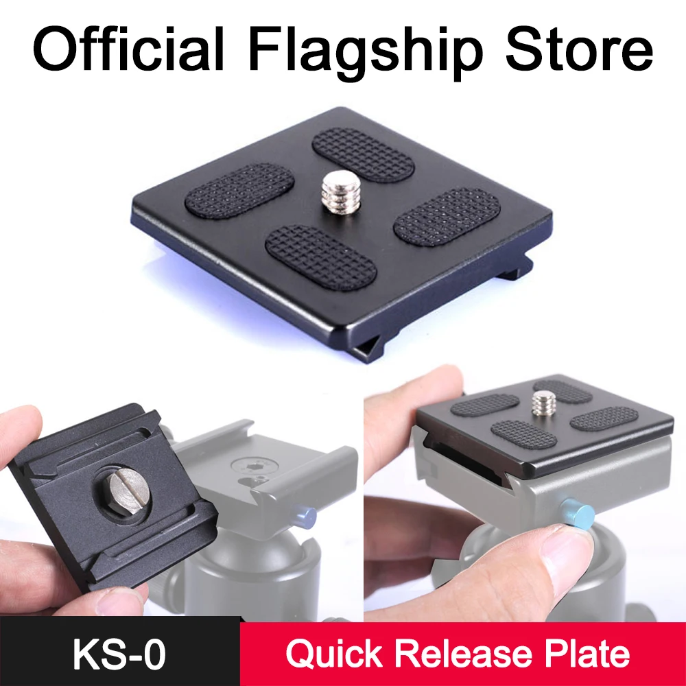 Штатив Моноподы KS 0 Универсальный Quick Release Plate Быстрый Обуви Для Камера шаровой