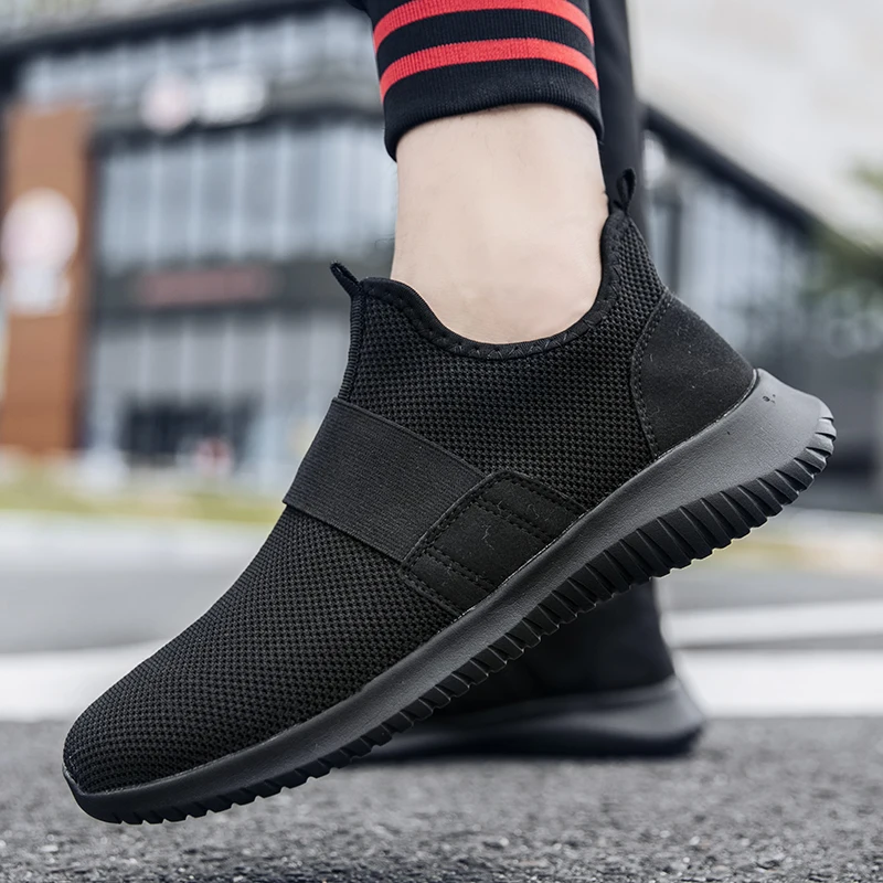 Plus Size Mens Casual Shoes Breathable Hot Sales Slip On Loafers Men Fashion Outdoor Sneakers Sapato Masculino Zapatos Chaussure | Обувь