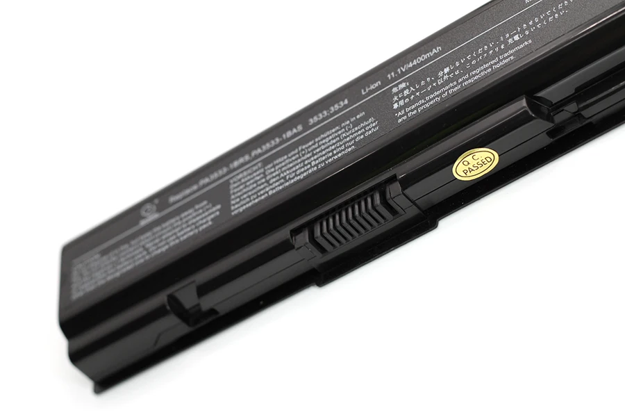 Golooloo 6 cells Аккумулятор для ноутбука pa3534 PA3534U 1BAS Toshiba Satellite A300 A500 L200 L300 L500 L550