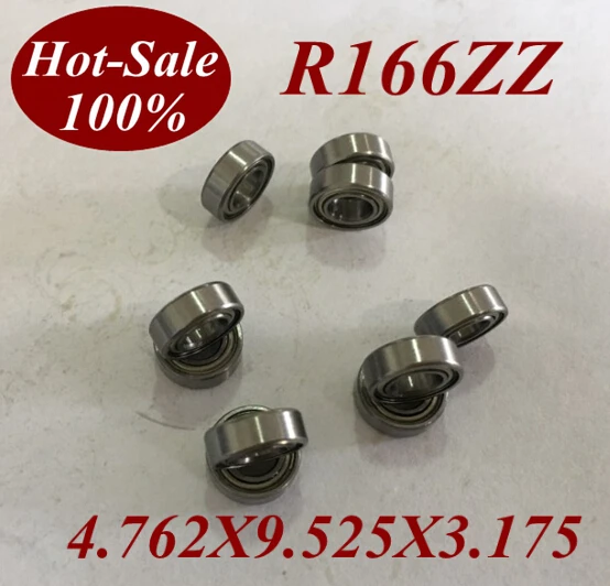 Шарикоподшипник R166 ZZ R166ZZ R166Z 5 шт. малошумный с глубоким желобом миниатюрным микро