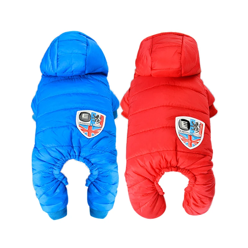 Best Sale Winter Pet Dog Clothes Warm Down Jacket Four-Legged Coat XS-XL Size Hoodies for Chihuahua Small Medium Dogs Puppy | Дом и сад
