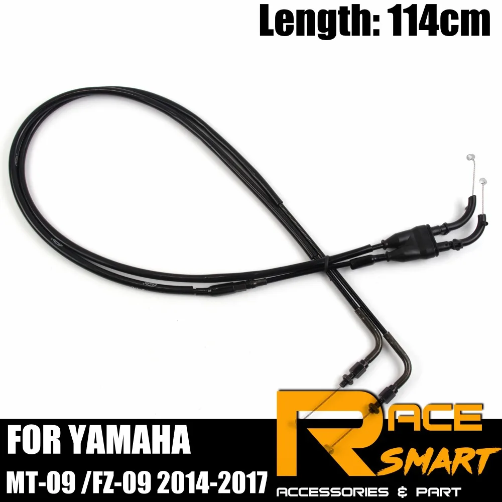 Тросы дроссельной заслонки для YAMAHA MT 09 2014 2015 2016 2017 линии акселератора мотоцикла