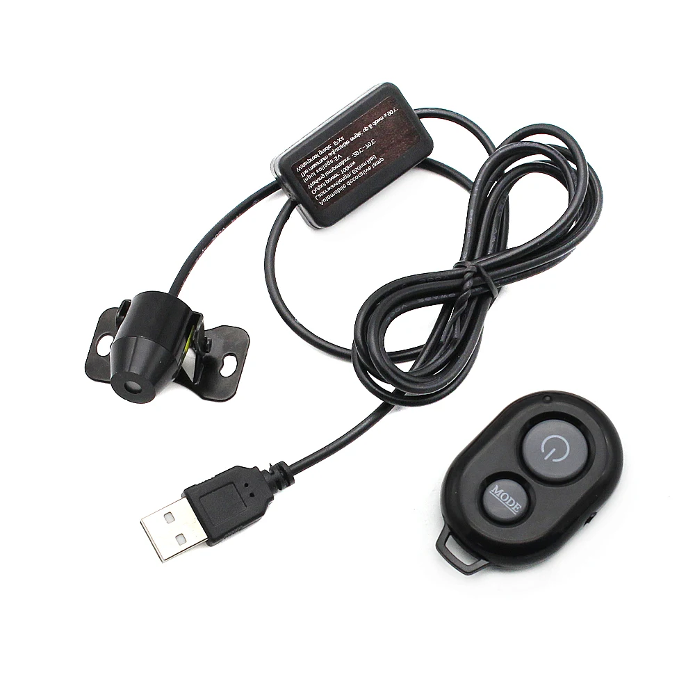 Миниатюрный USB светодиодный автомобильный атмосферный окружающий Звездный