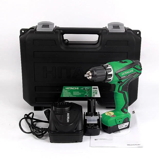 Japan Hitachi Electric Hand Drill DS10DAL Multifunction Screw Driver Electrical Tools Charging Household 10.8V 36N.m | Инструменты