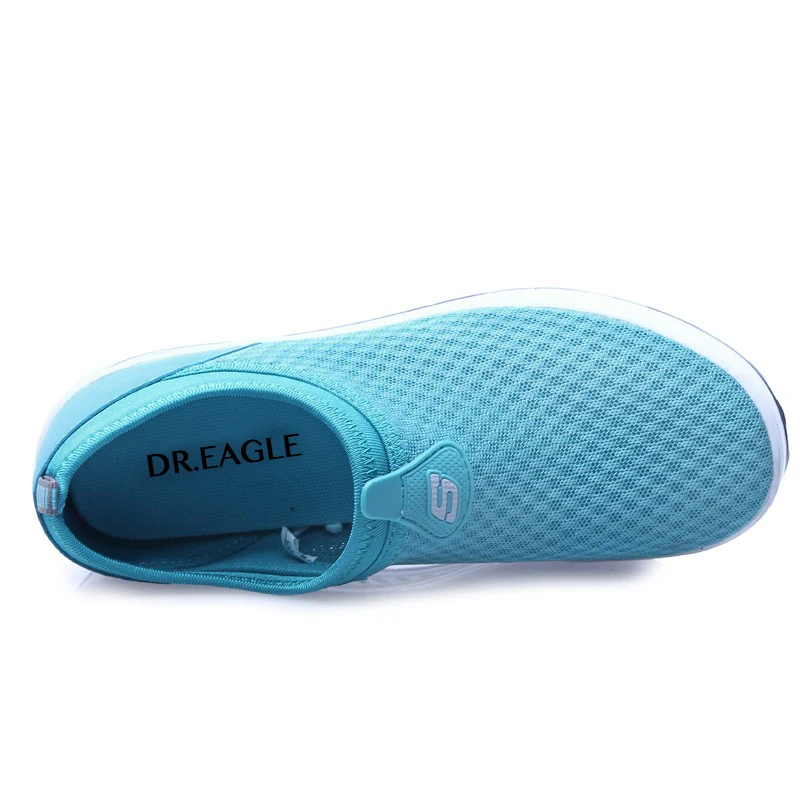 Женские кроссовки для бега дышащая легкая обувь похудения на платформе