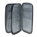 Пустая сумка для вязания крючком, вместительный чехол для сумка с крючком, набор спиц, швейные иглы, ножницы, линейка, сумка для хранения швейных принадлежностей