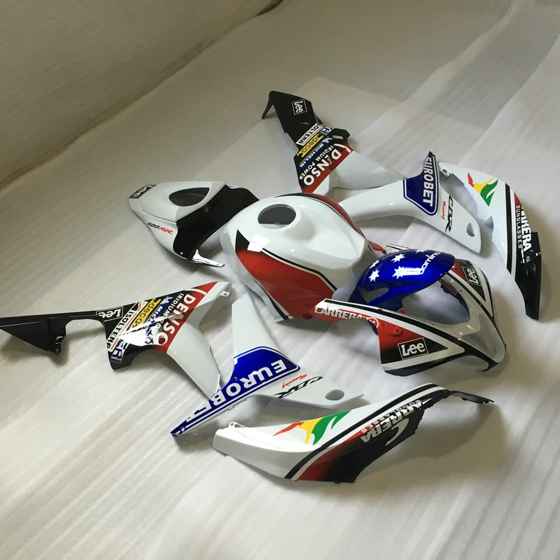 Полный комплект обтекателей для Honda CBR600RR 07 08 набор CBR600 RR 2007 2008 красный белый синий