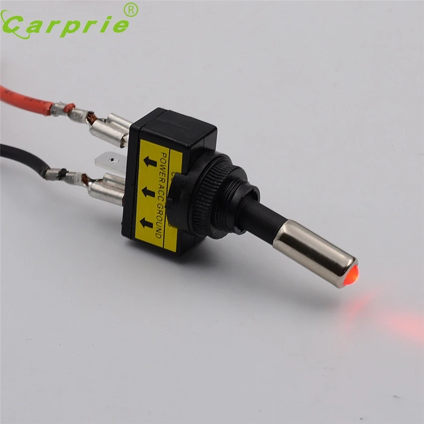 CARPRIE супер дропшиппинг 10 шт 12 V 20A Авто Красный светодиодный свет перекидной