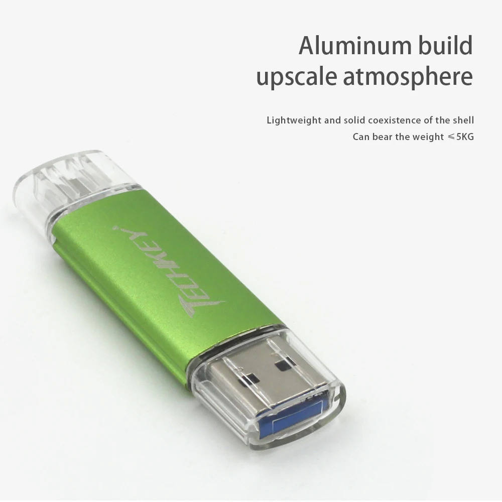 Быстрая скорость новый бренд usb 3 0 OTG 64 ГБ флэш накопитель для Android смартфон флеш 32