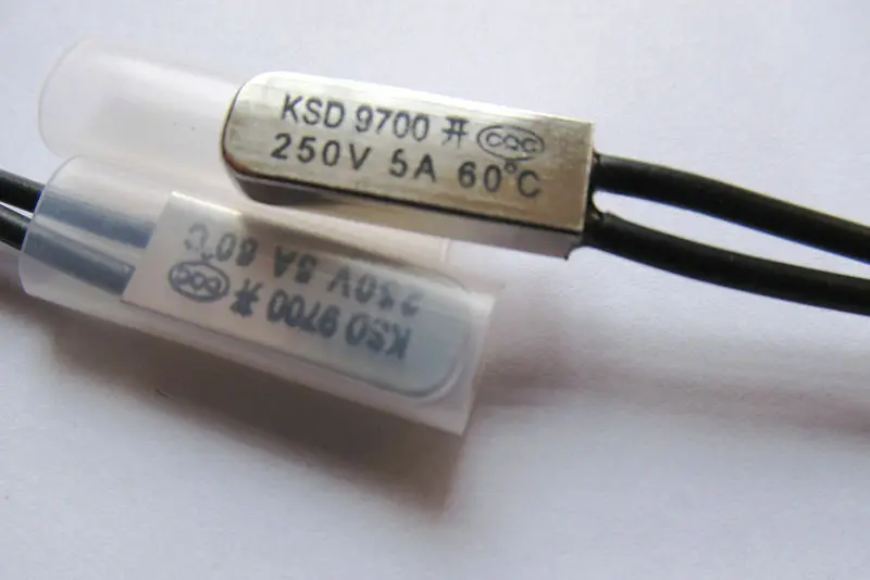 Новый Термостат KSD9700 3 шт. термозащитный переключатель 60 градусов