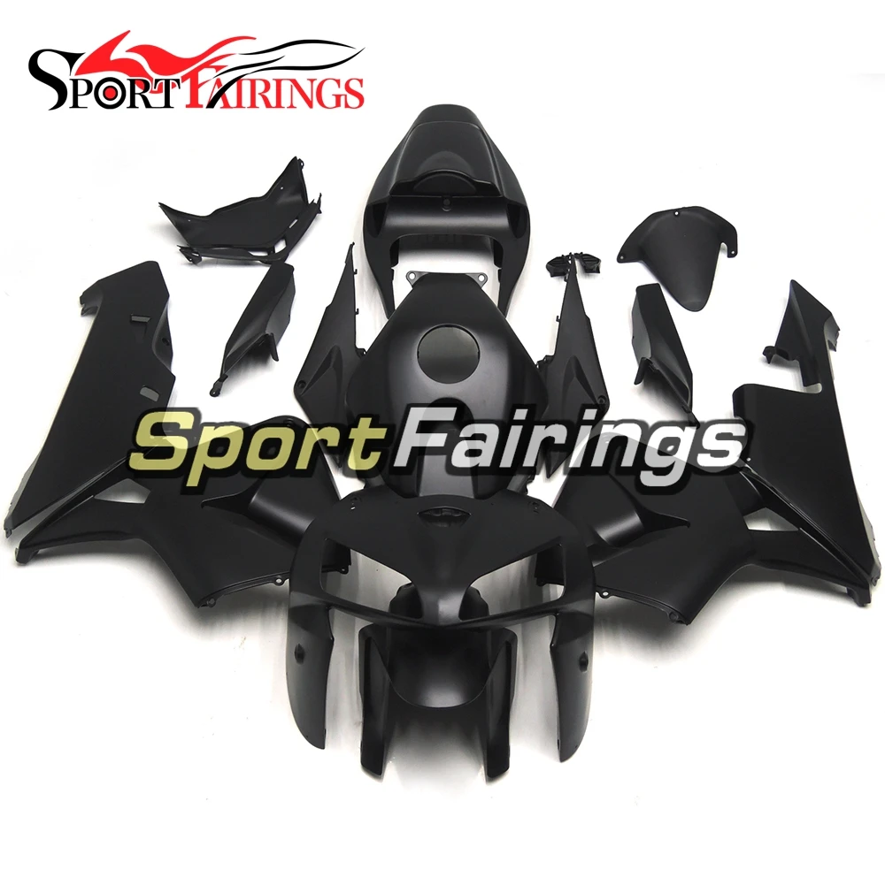 

Complete Injection ABS Plastics Motorcycle Fairing Kits For Honda CBR600 CBR600RR F5 2005 2006 Year 05 - 06 Matte Black Frames