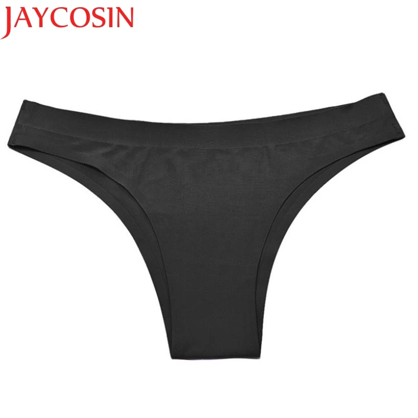 Женские невидимые трусы JAYCOSIN бесшовные трусики из спандекса с заниженной талией