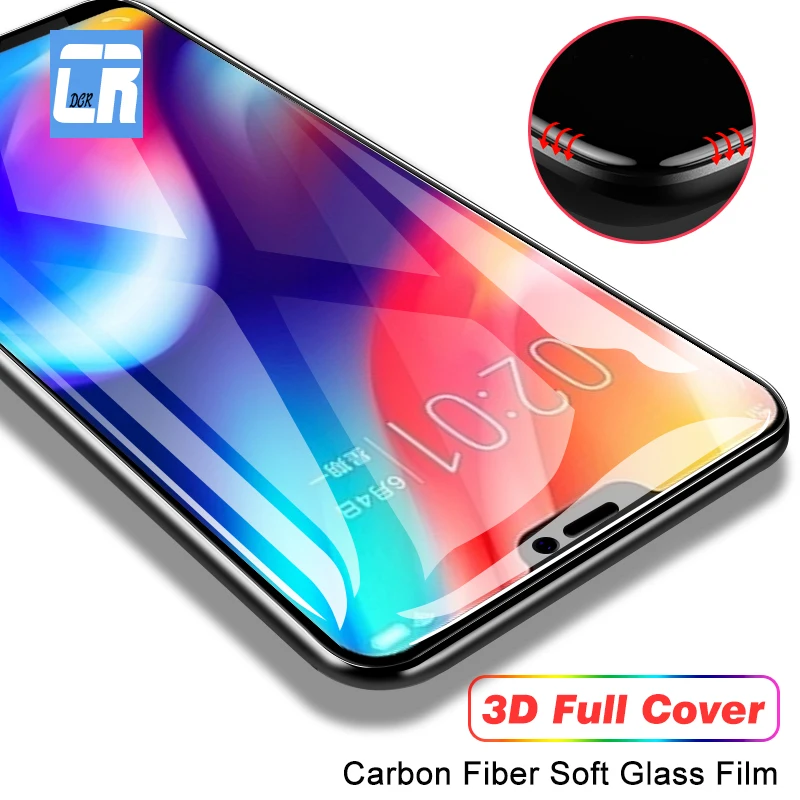 3D Curved Edge Soft Protective Tempered Glass for One Plus 6 5 Full Cover Screen Protector Oneplus 3T 3 Explosion Proof Film | Мобильные
