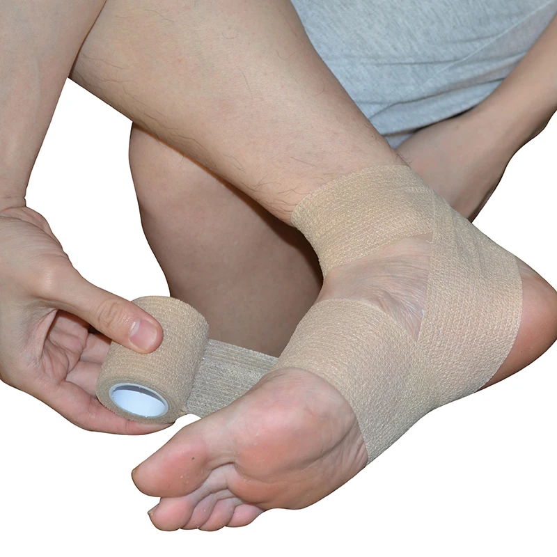 Нетканая эластичная лента Macure самоклеящаяся клейкая лента|adhesive bandage tape|bandage