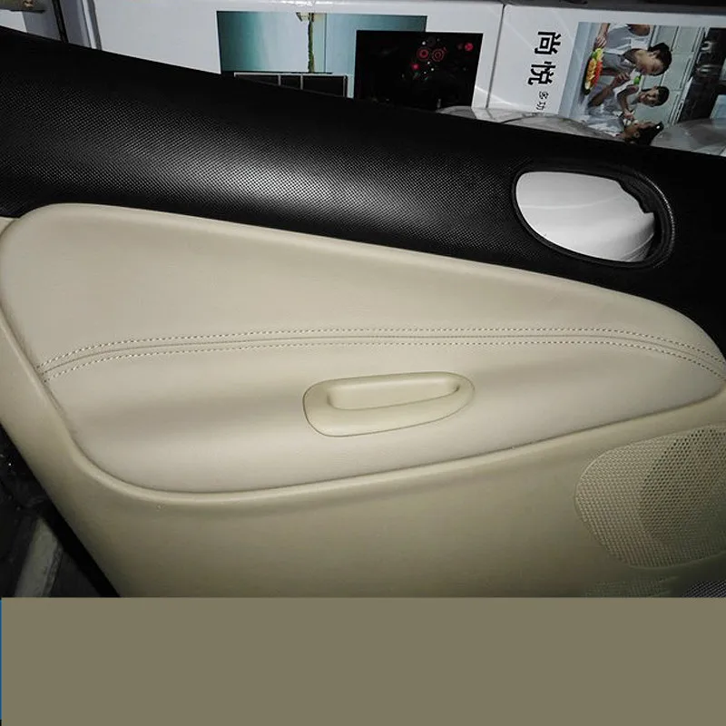 Кожаный защитный чехол с декоративной дверной панелью для Peugeot 206 207 /Citroen C2 Z2EA1026 4