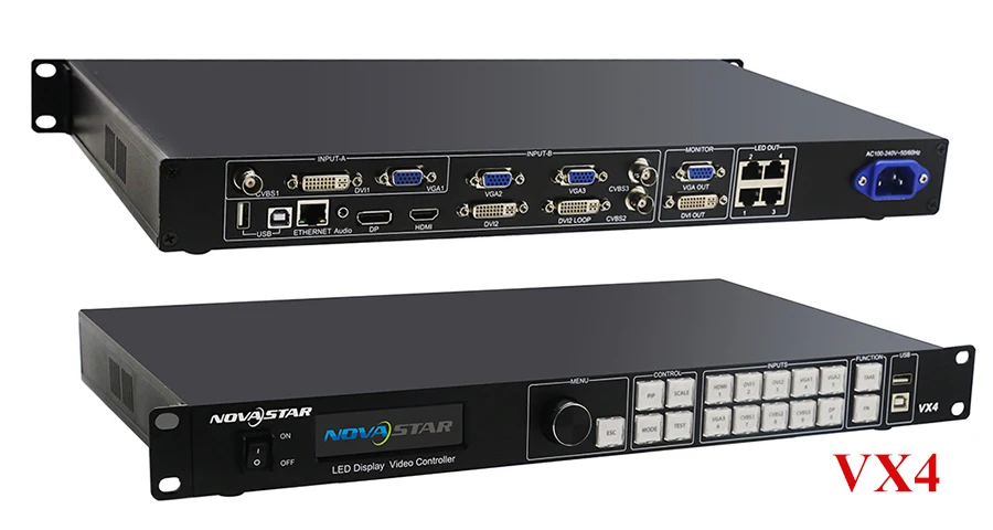 Star VX4 все-в-1 светодиодный контроллер видео HDMI Quad СВЕТОДИОДНЫЙ Прокат стены Экран HD внешний преобразователь формата видеопроцессора