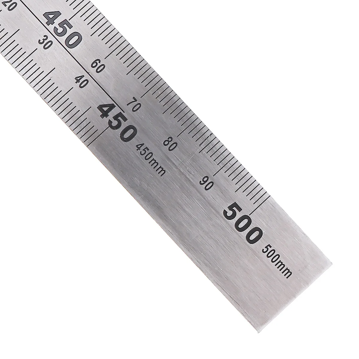 

250 x 500mm Thicker 1.2mm Stainless Steel 90 Degree Right Angle Ruler,Measuring Tools for Woodworking / Office
