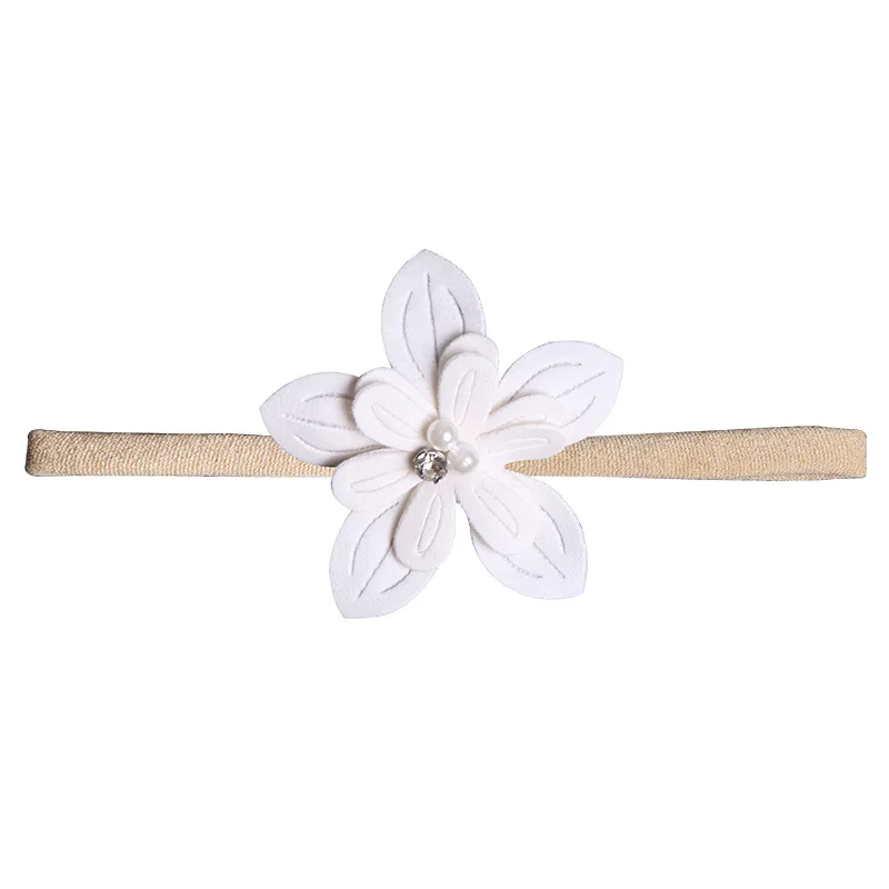 Little Girls Headband set Newborn Nylon Headbands Flower Non-woven Fabric Bebes Turban Infant Bunny Hairbow Toddler Headwear