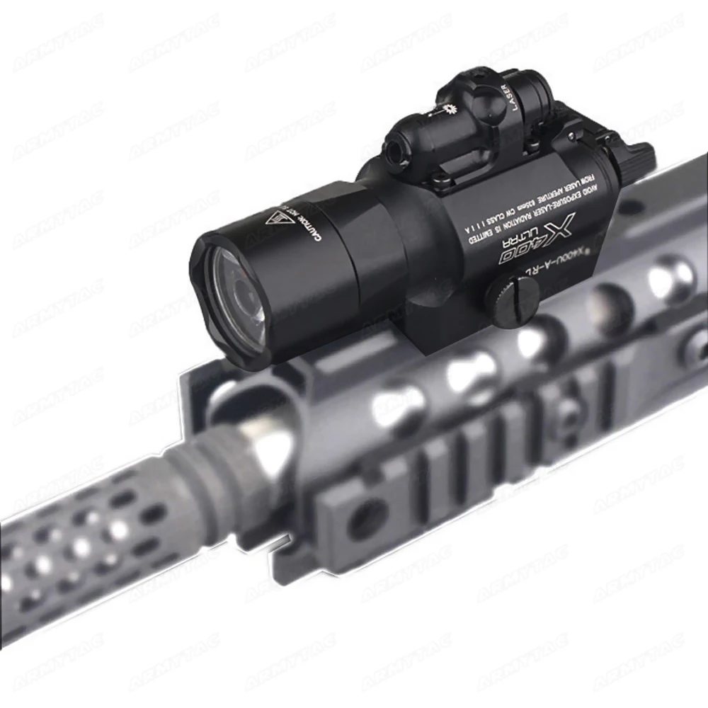ArmyTac X400U-A-RD WeaponLight X400 ультра-красный лазер с высоким выходом светодиодный фонарик