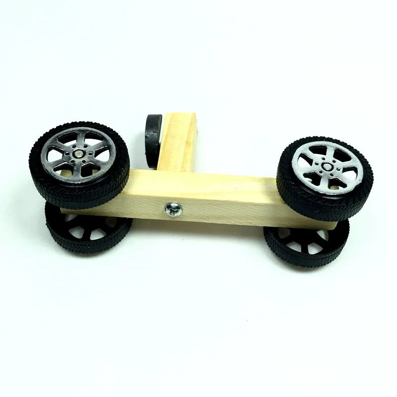 DIY магнитная модель автомобиля Repulsive force Паровая игрушка научное образование