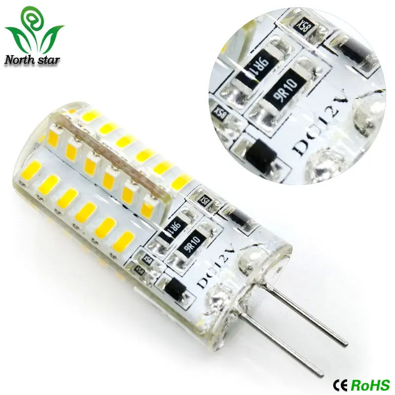 Мини G9 9W 12W Светодиодный светильник 3014 2835 SMD AC220V DC12V Sillcone body светодиодный 64 s 104