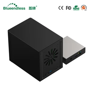 Корпус для жесткого диска Gigabit Ethernet NAS, умный чехол для жесткого диска 2,5 дюйма 3,5 дюйма, Интерфейс Gigabit Ethernet, диск дистанционного доступа Nas