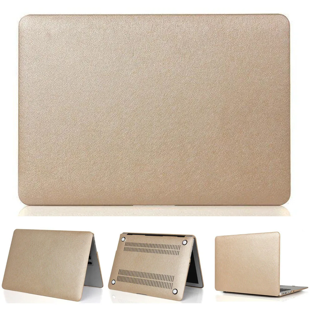 Бесплатная доставка три подарка чехол для ноутбука Золотая шелковая поверхность
