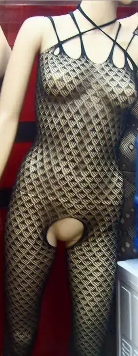 Новинка женское сексуальное нижнее белье чулки в сетку для женщин ремни открытая