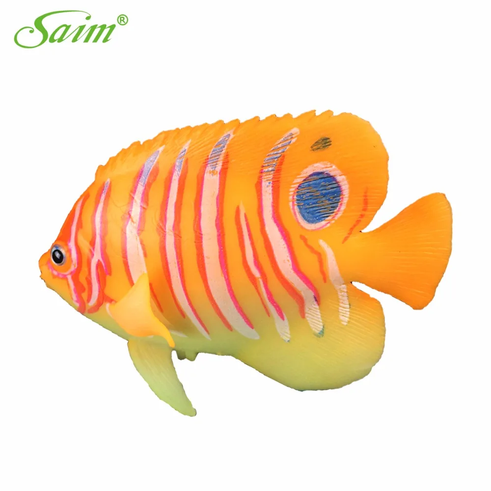 9 3 см Saim Робот Рыба аквариумное украшение для аквариума Искусственная резина