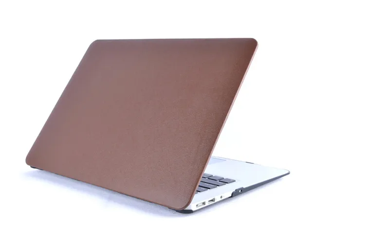 Жесткий чехол из искусственной прорезиненной кожи для Macbook Air 11&quot 13&quot Pro 15&quot Retina
