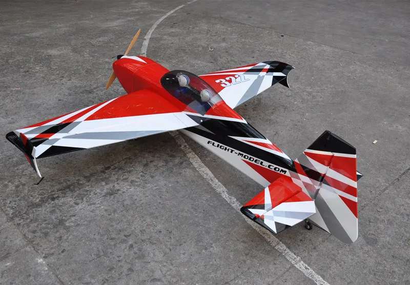 Новая модель полета RC Бензин самолет 76 &quot35-40CC Votec 322 пробкового дерева 3D самолета |