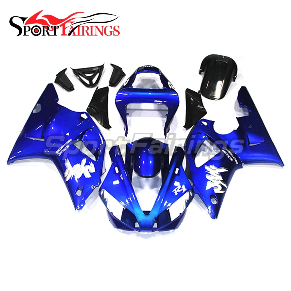 Инъекции ABS Обтекатели для Yamaha YZF1000 R1 год 00 01 2000 2001 пластмассы мотоцикл полный