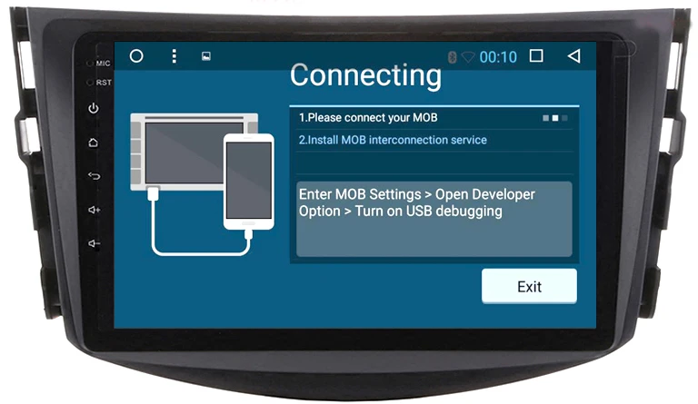 Android 6 0 dvd плеер для Toyota RAV4 Rav 4 2007 2008 2009 2010 2011 2 din 1024*600 gps навигации wi fi Quad