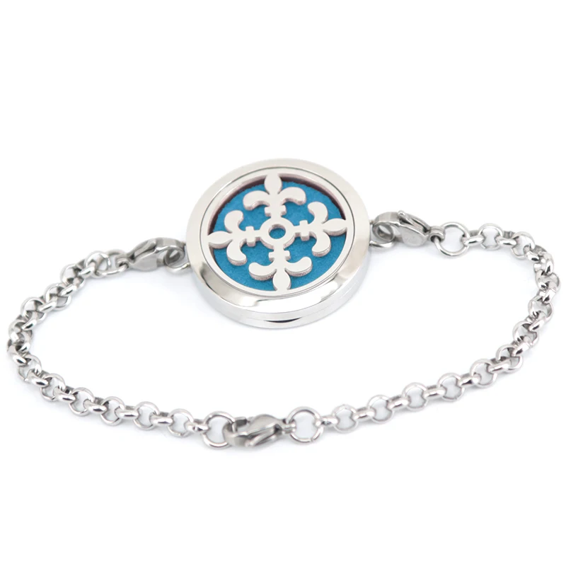 5 шт. медальон из нержавеющей стали для ароматерапии 30 мм|locket bracelet|bracelet braceletbracelet