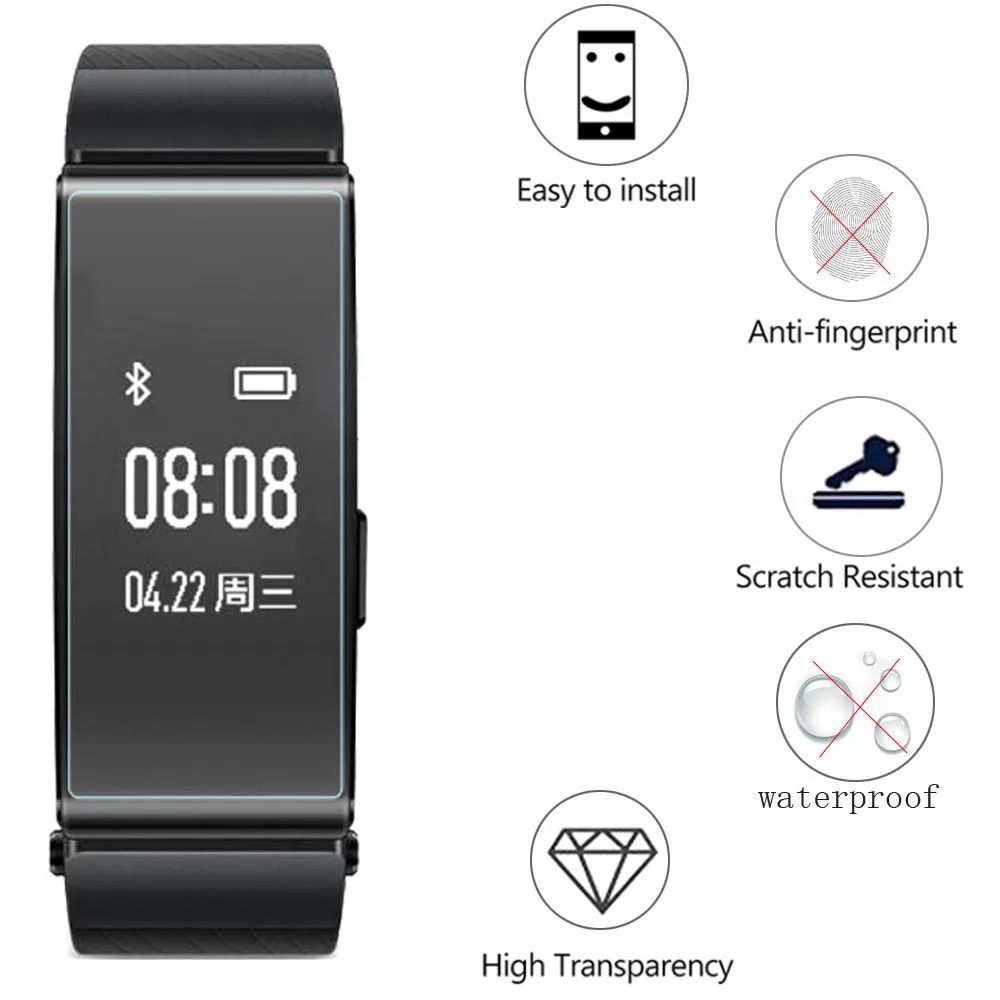 3 шт Анти-Царапины мягкая защитная пленка tpu для Huawei talkband B2 Talk Band Смарт-часы Полный