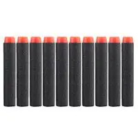 50pcs 10/50/100 шт для Nerf пулями, мягкими дырочку головы 7,2 см заправка игрушка дартс оружейные пули для Nerf серии бластеров детские игрушки для улицы - Цвет: 50pcs