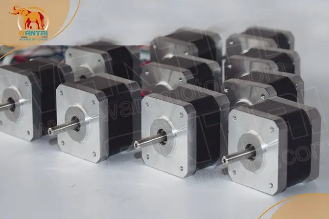 Дешевый ЧПУ! Wantai ЧПУ 10 шт. 6 свинцовый Nema 17 шаговый двигатель 42BYGH801 54oz in 48 мм 0.4A CE ROHS
