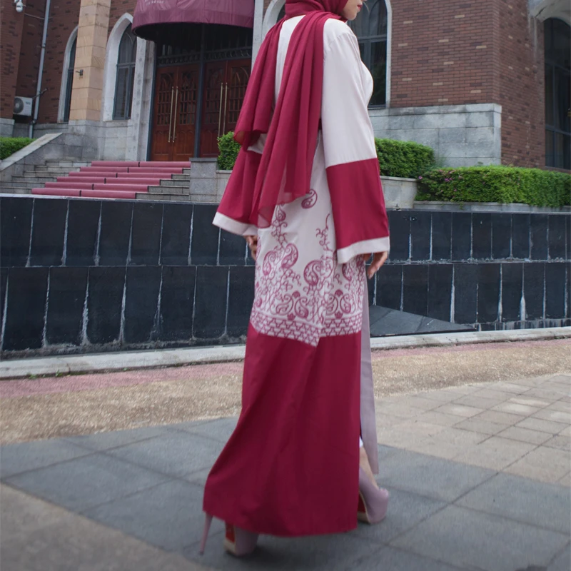 

Ramadan Eid Plus Size Abaya Dubai Kimono Cardigan Muslim Dress Abayas For Women Turkish Islamic Clothing With Hijabs Robe Femme