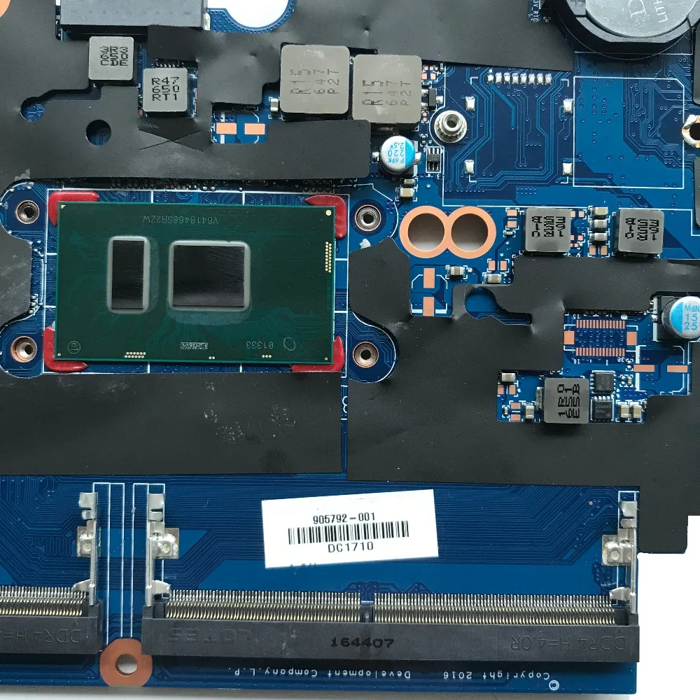 Материнская плата SZWXZY для ноутбука HP ProBook 430 440 G4 905792-001 SR2ZW I3-7100u DA0X81MB6E0 100% рабочая |