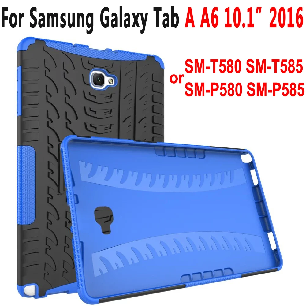 Силиконовый чехол в виде шины для Samsung Galaxy Tab A A6 10 1 2016 S Pen версии SM P580 or T580 T585|for samsung