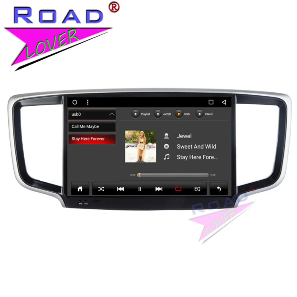 Roadlover Android 8 1 автомобильный ПК головное устройство видеоплеер для Honda Odyssey 2015