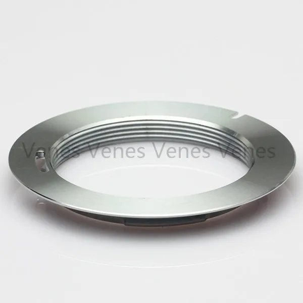 Адаптер для объектива M42 серебристый подходит винтовых объективов Pentax PK