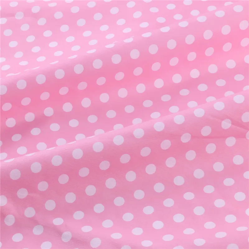 Новинка Розовая Трикотажная хлопковая ткань с принтом счетчик половина