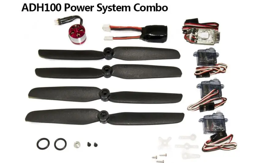 AEORC микро система питания комбо AB 100 (включая пропеллер мотор (KV 3700) ESC сервопривод