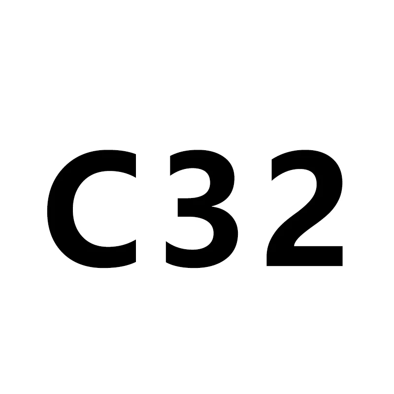 C32 ER цанговый ключ UM/M/A/C/SC/APU Тип ER гайка ключ сверлильный патрон с ЧПУ держатель инструмента гаечный ключ для гравировального Станка компьютерная Gongs 1 шт - Цвет: C32